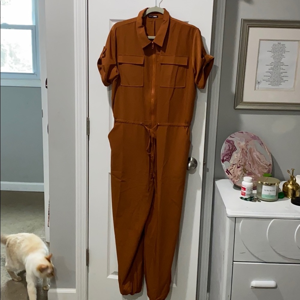 Orange romper